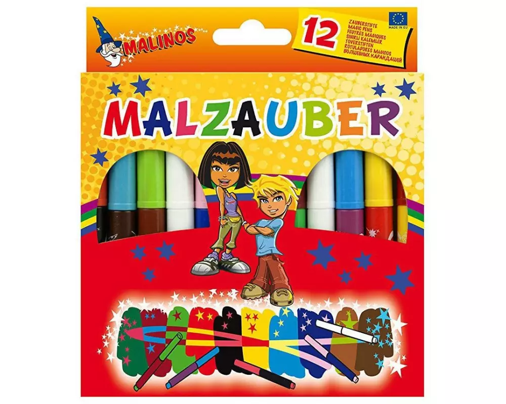 Malinos Filzstift Zauber 12 Stück