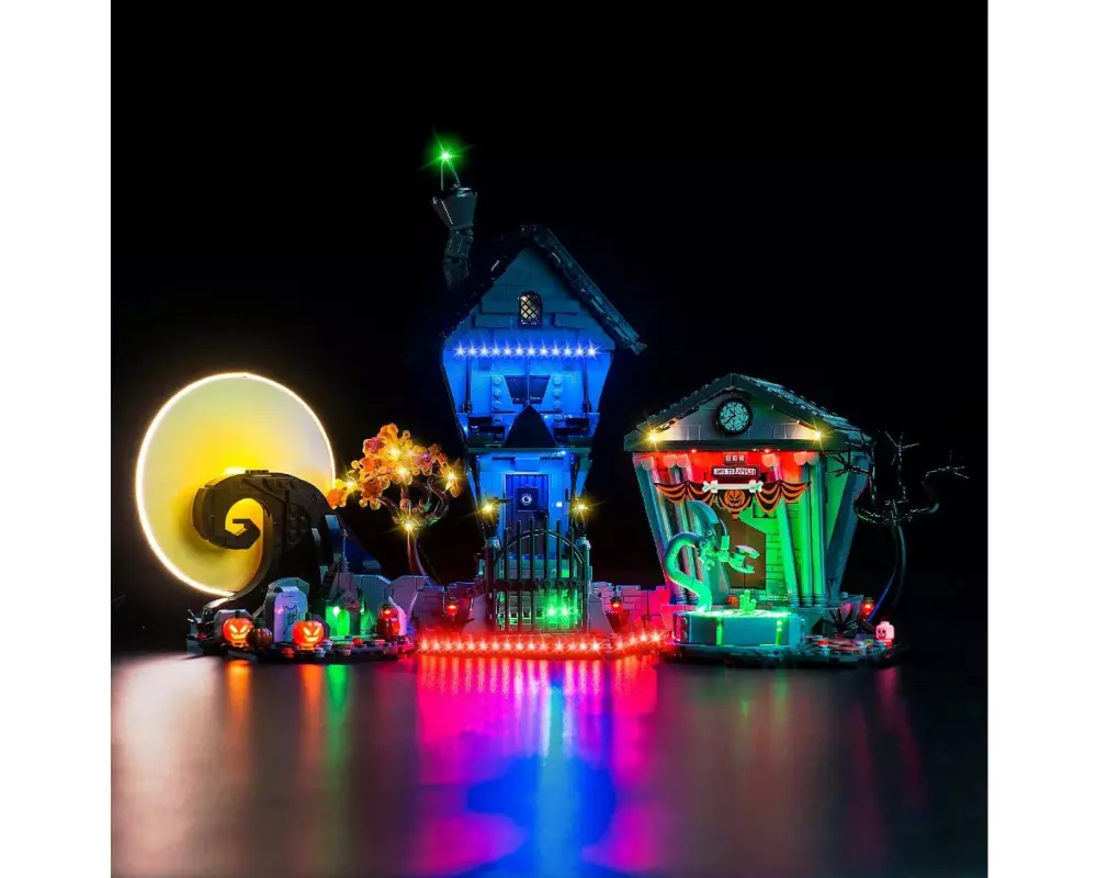 BrickBling LED-Licht-Set für LEGO Nightmare Before Christmas (21351)