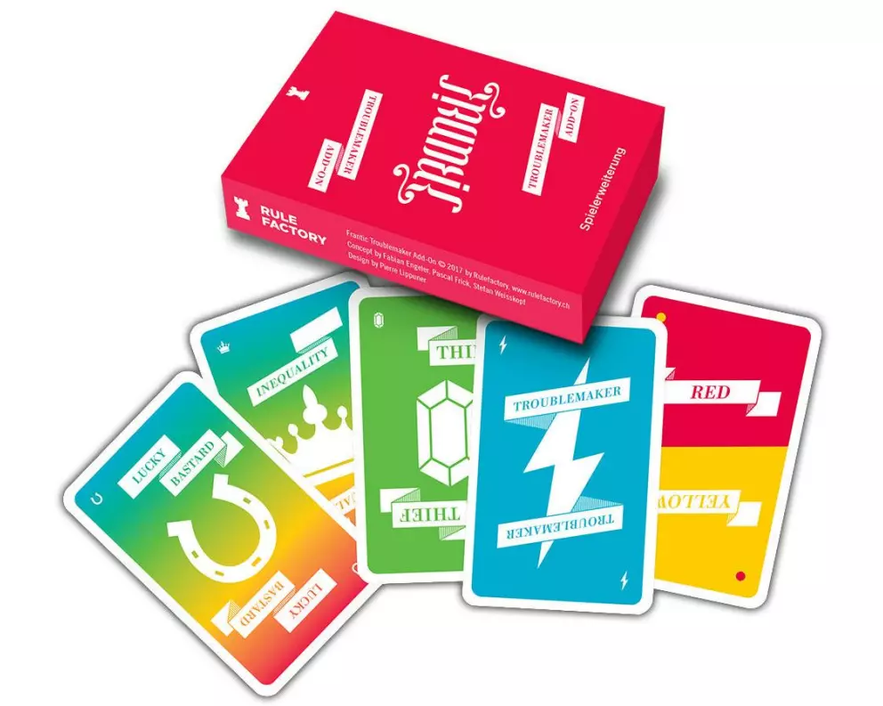 Carta.Media Kartenspiel Frantic Troublemaker Erweiterungsset