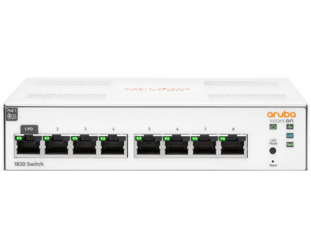 HPE Aruba Networking Switch Aruba Instant On 1830-8G 8 Port