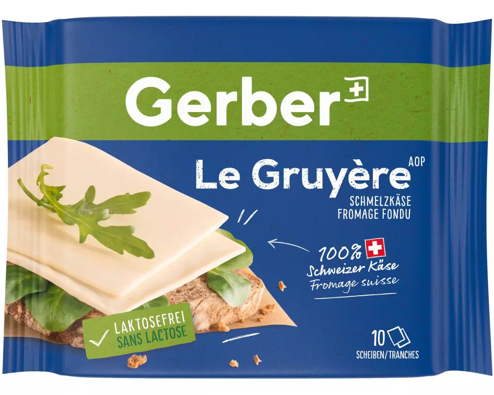 Gerber Schmelzkäse Gruyere Scheiben 200 g