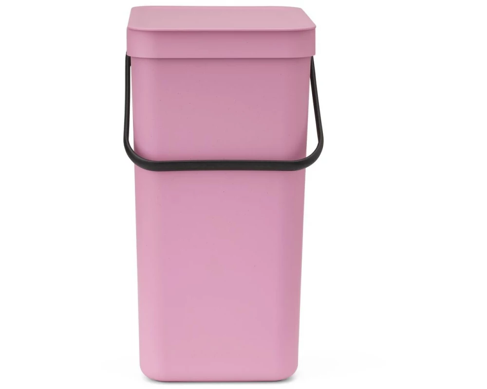 Brabantia Recyclingbehälter Sort & Go 16 l, Rosa
