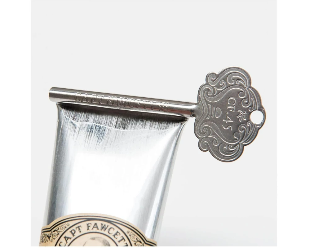 captain fawcett Metal Tube Key aus Edelstahl