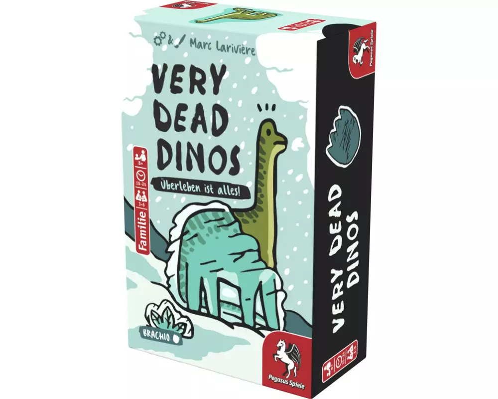 Pegasus Spiele Kartenspiel Very Dead Dinos – Brachio -DE-