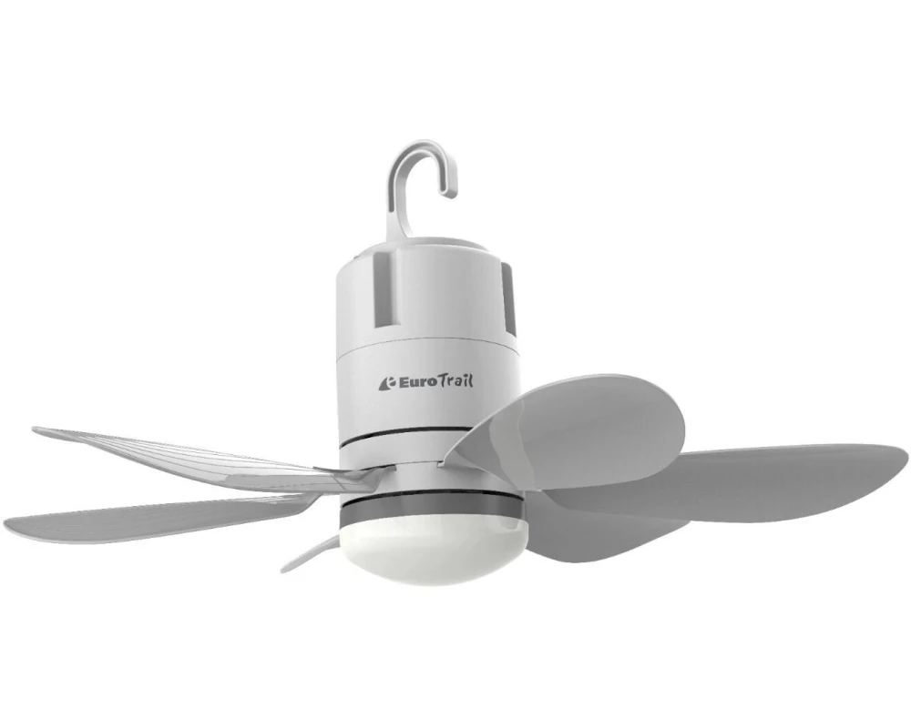Eurotrail Deckenventilator mit Fernbedienung und Lampe