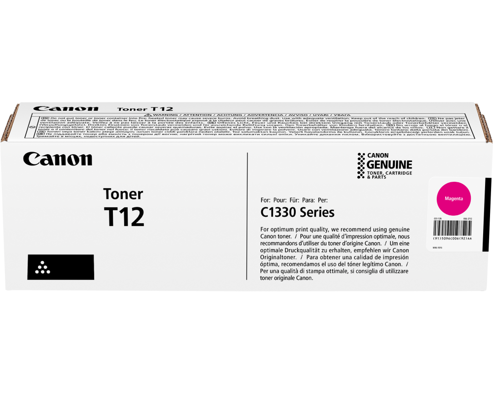 CANON Toner magenta T12-M i-SENSYS X C1333i 5'300 S.