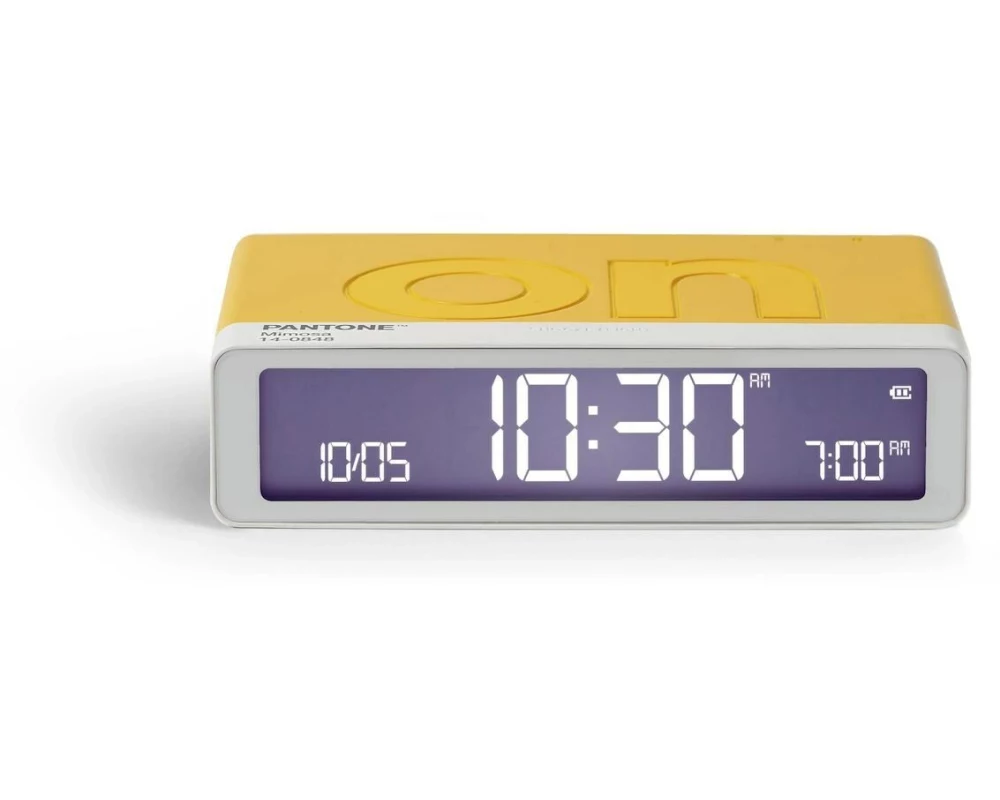 Lexon Digitalwecker Flip Classic Pantone Mimosa