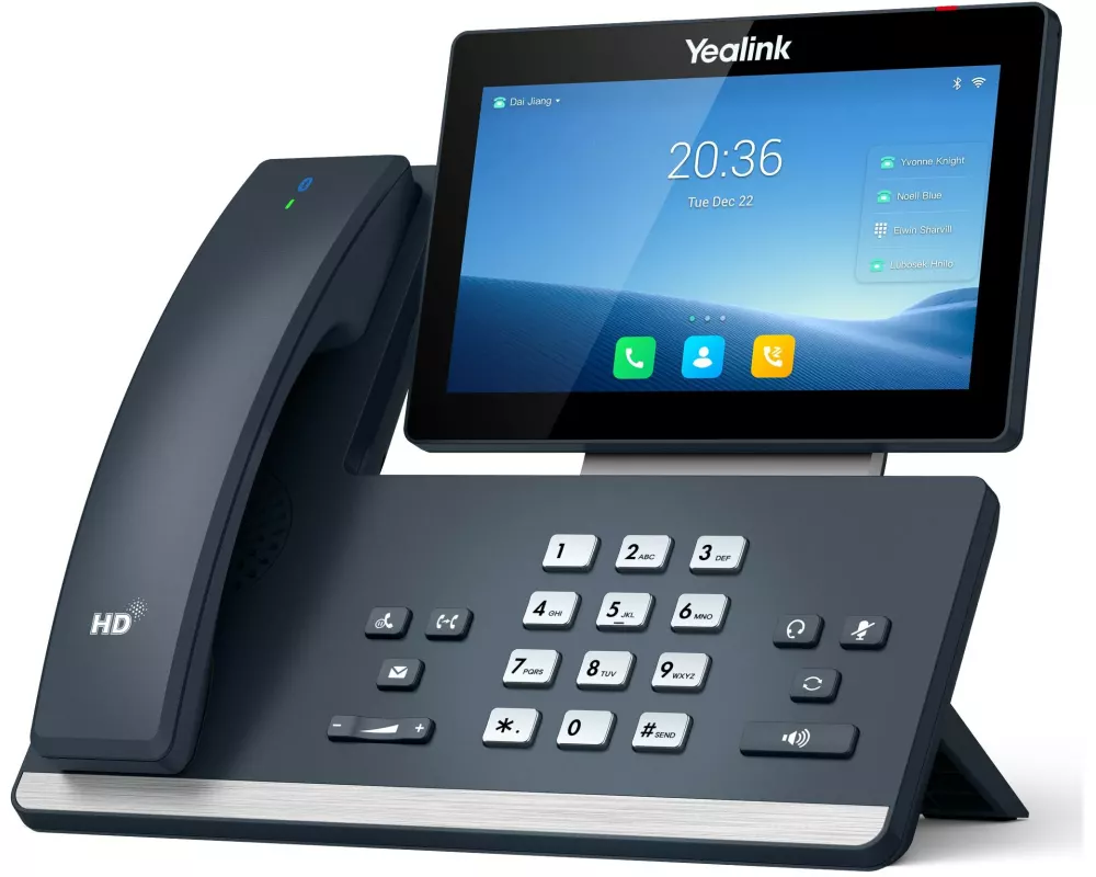 Yealink Tischtelefon T58W Pro Grau