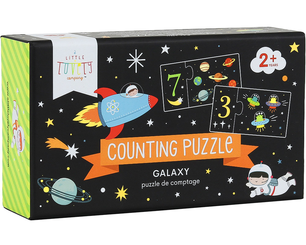 ALLC Zahlenpuzzle 17x10x4.4cm PGCPGA14 Galaxy 20-teilig