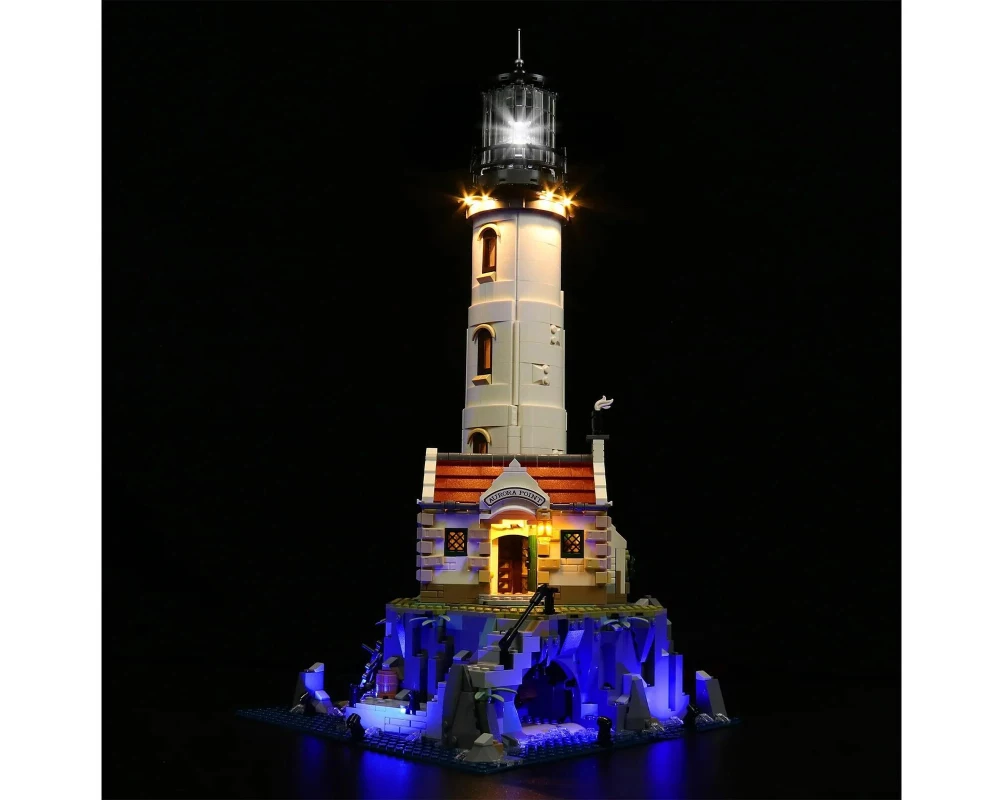 BrickBling LED-Licht-Set für LEGO Motorisierter Leuchtturm (21335)