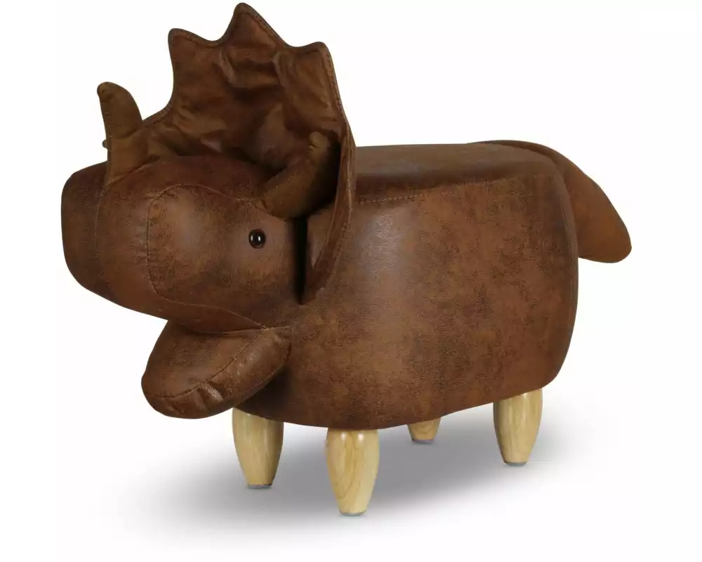 zoosy Kinderhocker Dino Bolle Braun