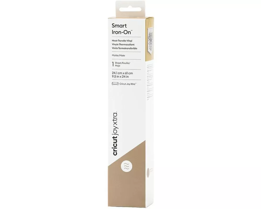 Cricut Aufbügelfolie Joy Xtra Smart 21 x 61 cm, Gold