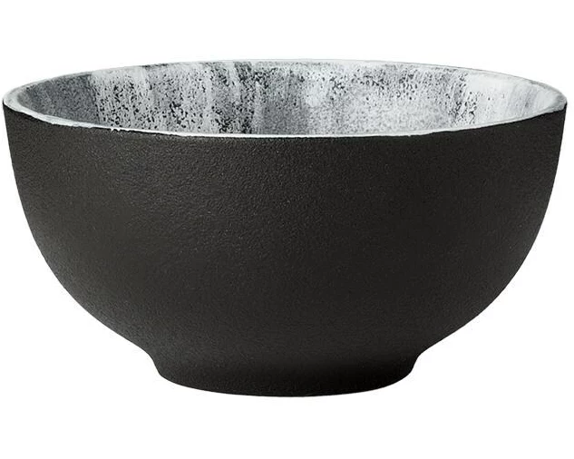 Lunasol Schale Gaya Atelier Space Komet Ø 11 cm, Schwarz/Grau