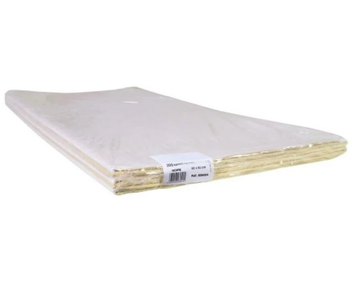 PRO nappe Tischdecke 200 Stück, 80 cm x 80 cm, Elfenbein