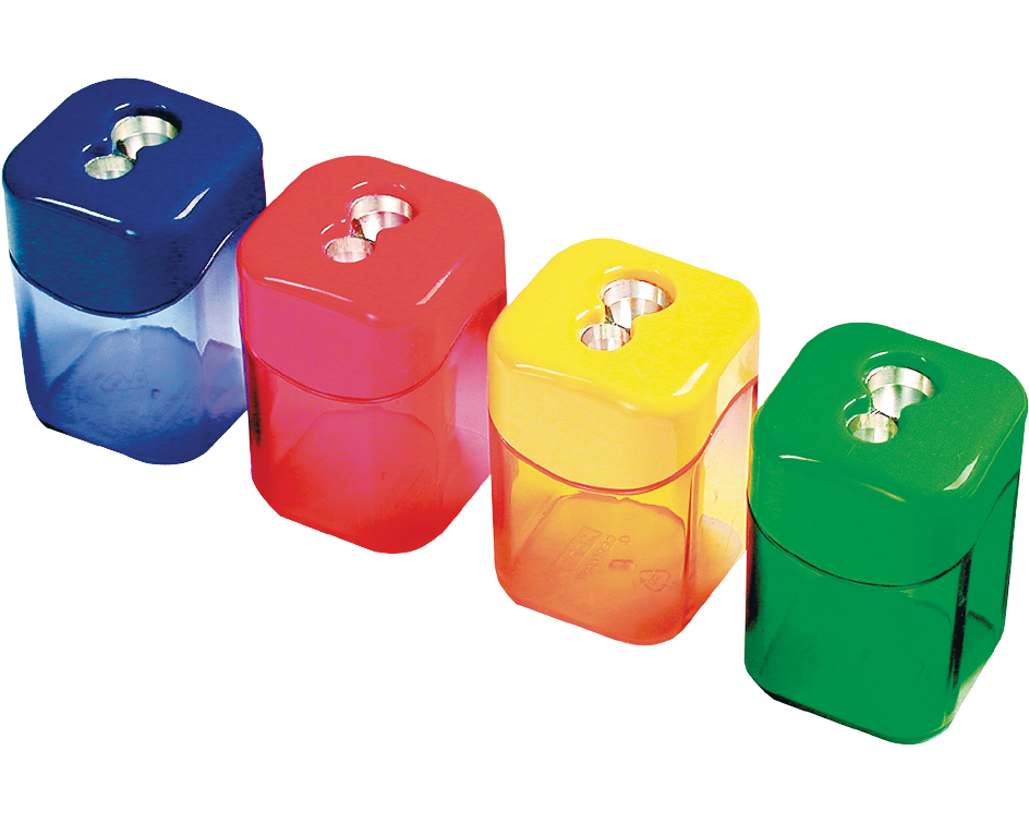 LINEX Doppelspitzer 496700L blau, rot, grün, gelb ass.