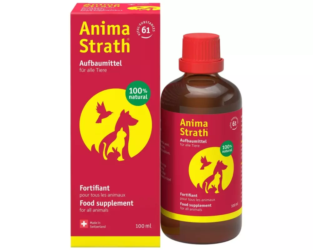 Anima Strath Hunde-Nahrungsergänzung Aufbaumittel liquid, 100 ml