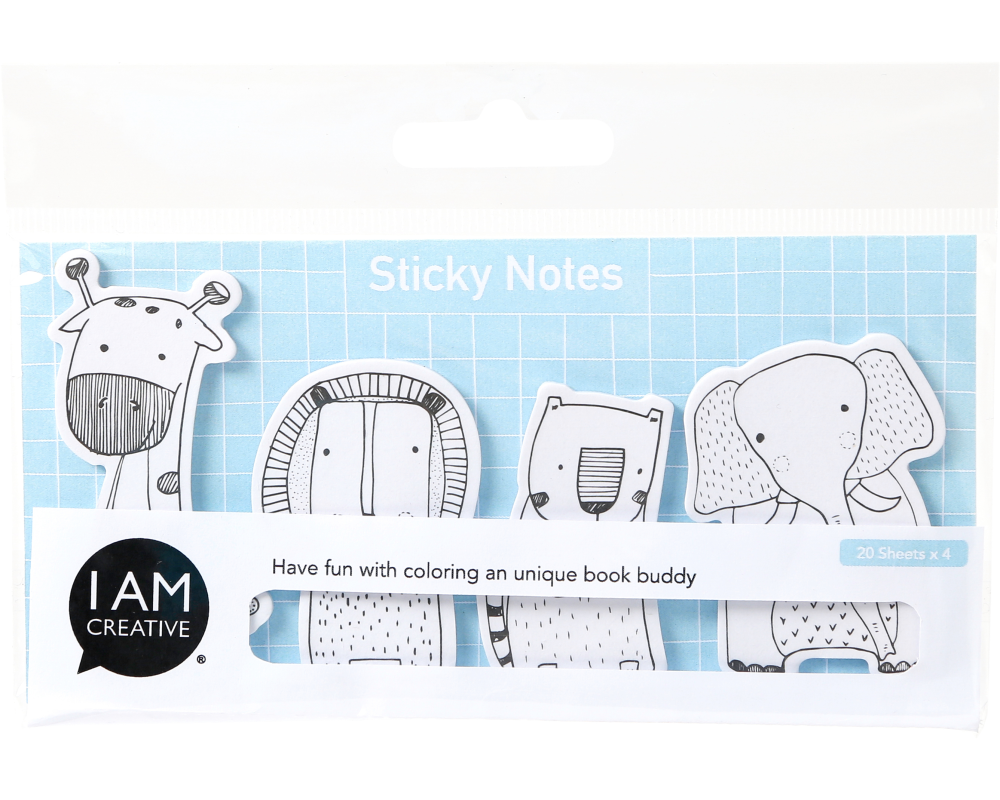 I AM CREATIVE Sticky Notes 4086.7 Animal, Zoo