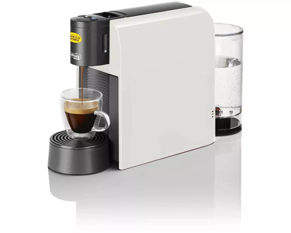 Chicco d'Oro Kapselmaschine Caffitaly S33 Maia Weiss