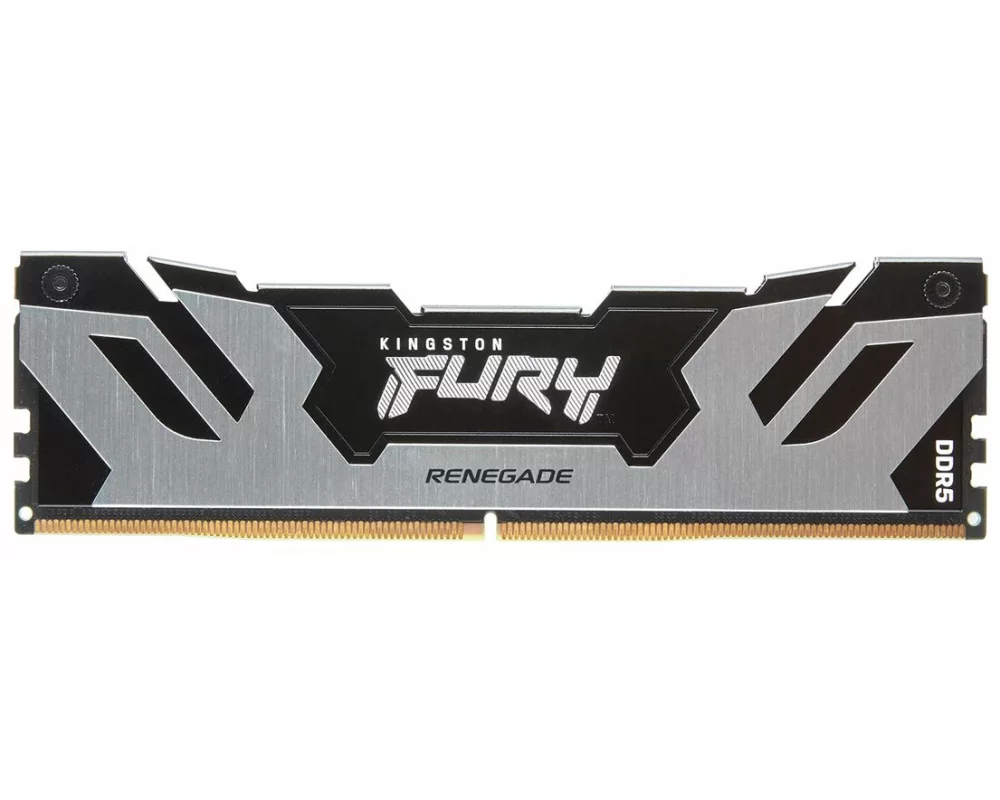Kingston 24GB, 7200MT/s, DDR5, CL38, DIMM, FURY Renegade, Silver, XMP