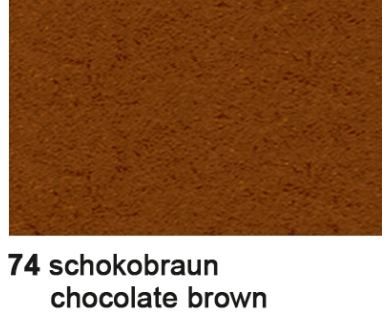 URSUS Tonzeichenpapier 50x70cm 2232274 130g, schoko