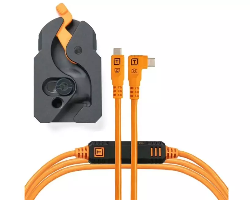 Tether Tools Kabel Leverlock Klemme und USB-C 4.6 m