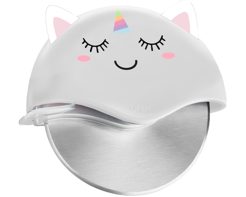 I-TOTAL Pizzaschneider 10cm XL2792 Unicorn
