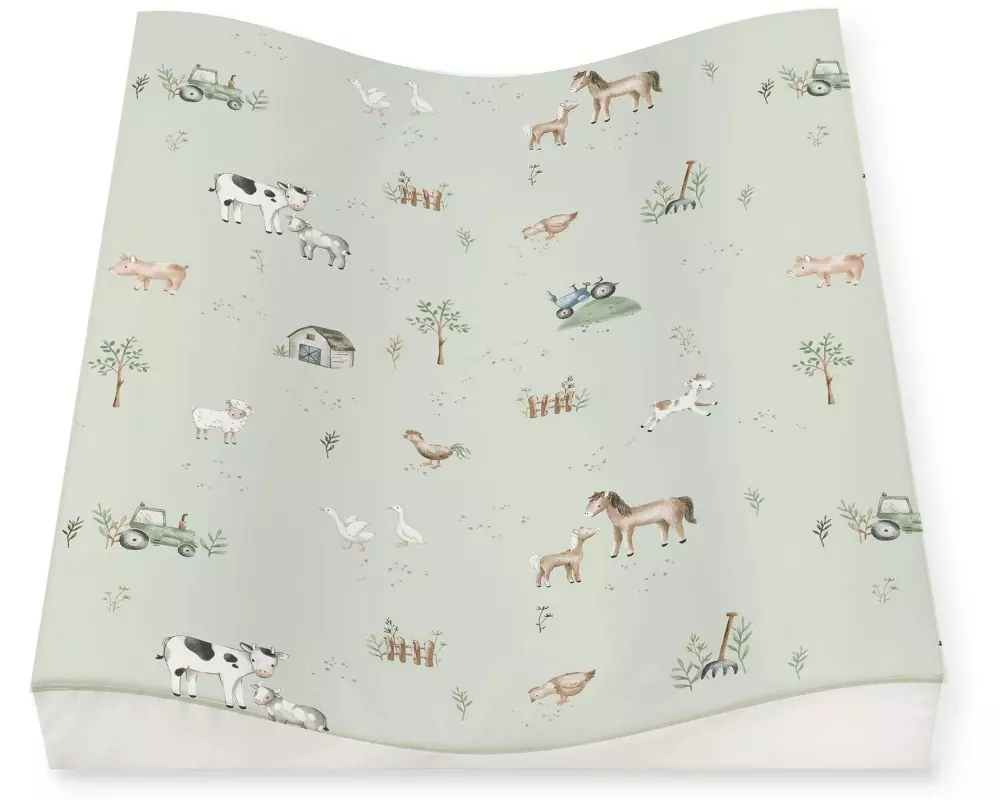 Julius Zöllner Wickelmulde Wave Folie Farm, 60 x 70 cm