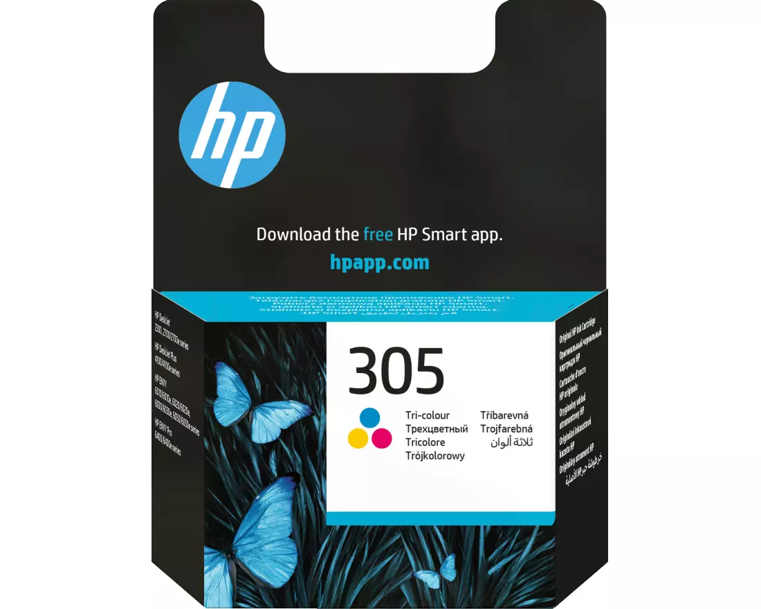 HP 305 Cyan/Magenta/Gelb Original Druckerpatrone