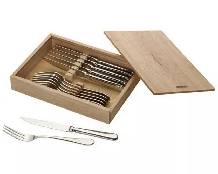 Villeroy & Boch Besteck-Set Oscar Steakbesteck 12-teilig, Silber