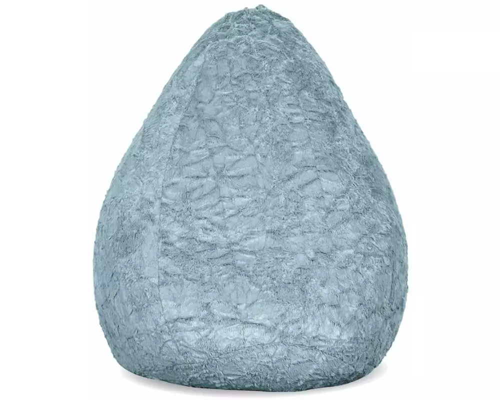 Lumaland Sitzsack Fluffy 120 l pastellblau