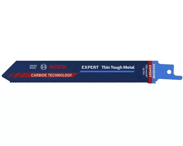 Bosch Professional Säbelsägeblatt EXPERT Thin Tough Metal S 922 EHM