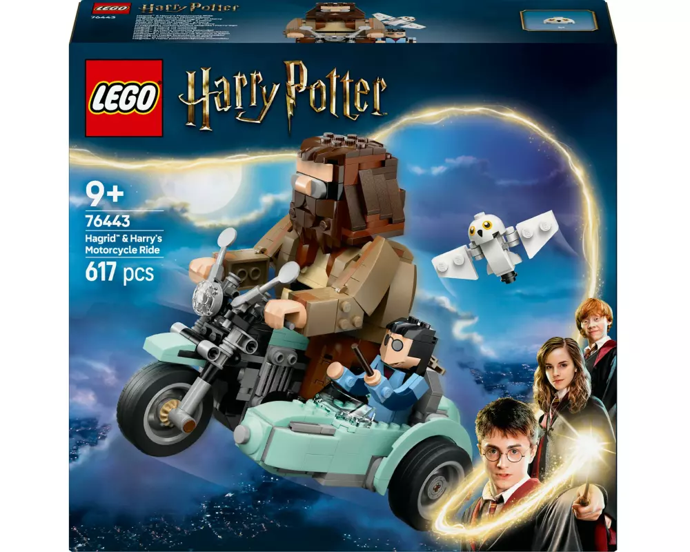 LEGO® Harry Potter Hagrids und Harrys Motorradtour 76443