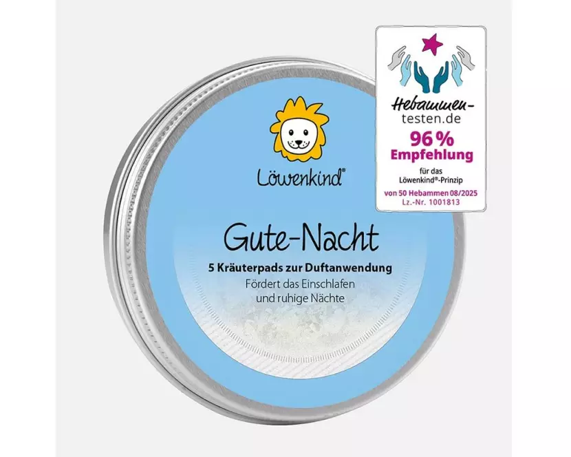 Löwenkind Gute-Nacht Pad Kräuter