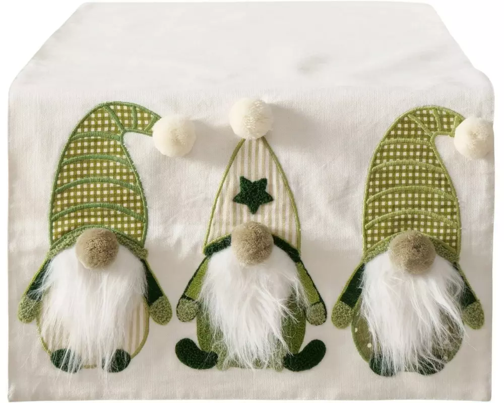 Boltze Tischläufer Wichtel Svari 144 x 40 cm