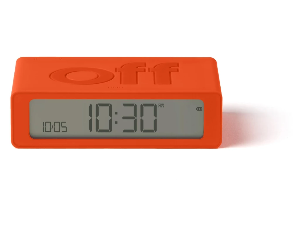 Lexon Digitalwecker Flip Mini Orange