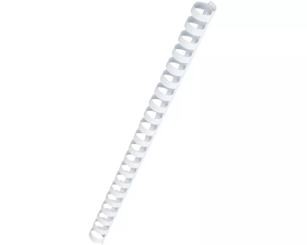 GBC Binderücken Ø 16 mm, Weiss, 100 Stück