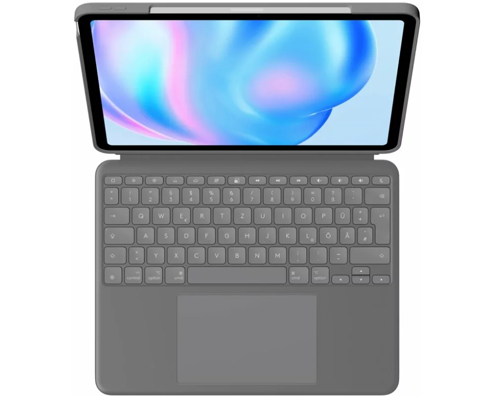 Logitech Combo Touch, for iPad Air 13inch, M2, OXFORD GREY (DEU)