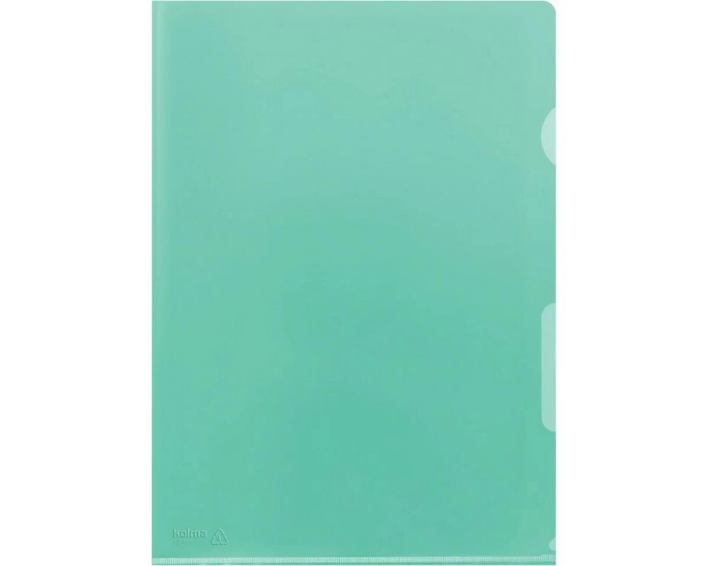 Kolma Sichthülle A4, PE, soft, Grün, 10 Stück