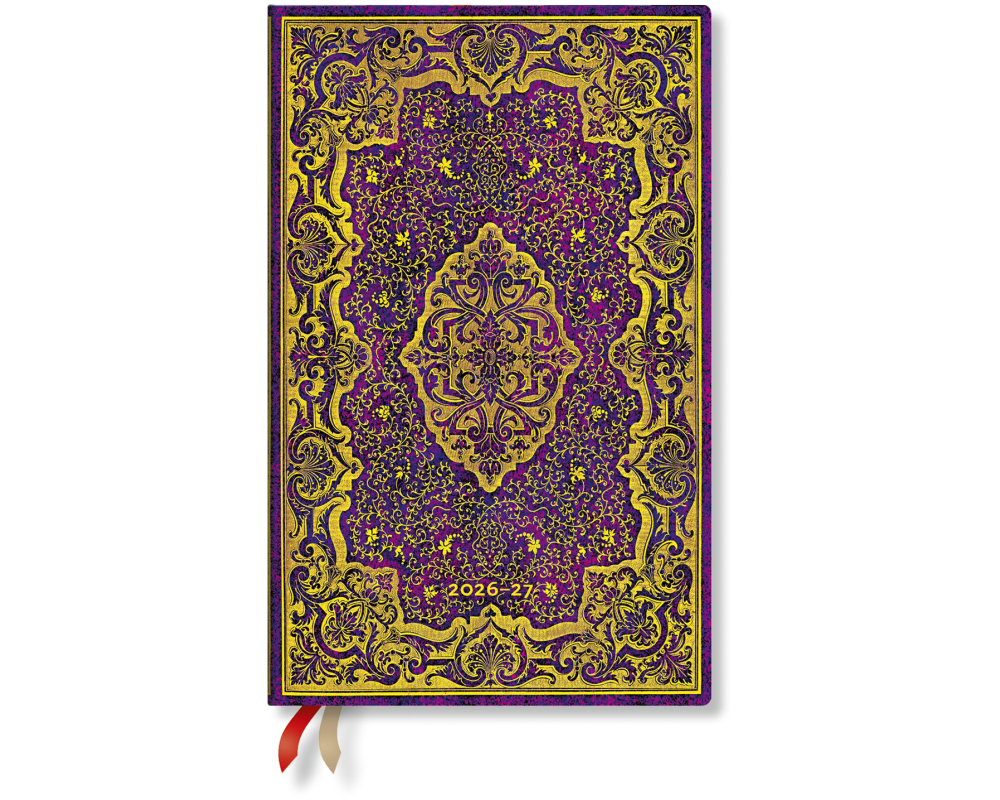 PAPERBLANKS Agenda Picaresque Maxi 26/27 FF2113-2 1T/1S 13M FR SC 13.5x21cm