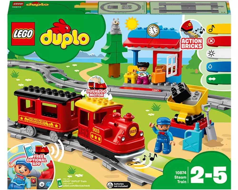 LEGO® DUPLO® Dampfeisenbahn 10874