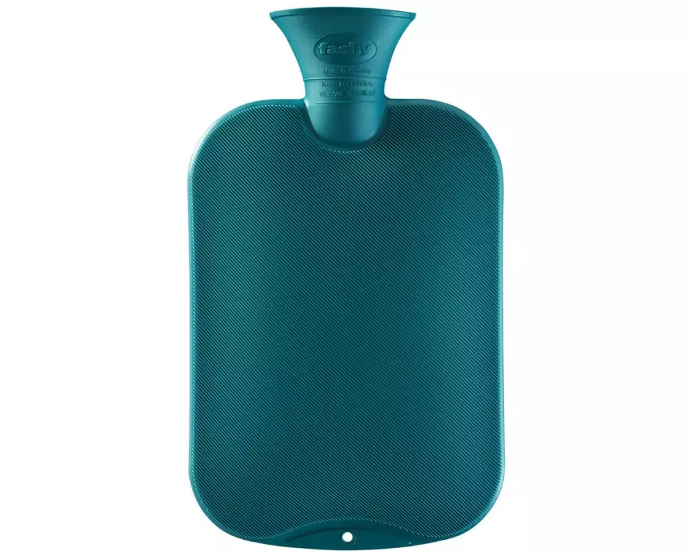 Fashy Bettflasche Halblamelle Petrol, 2 l