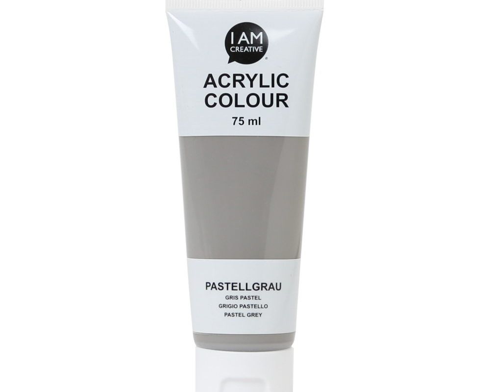 I AM CREATIVE Acrylfarbe 75ml 2001.37 pastellgrau