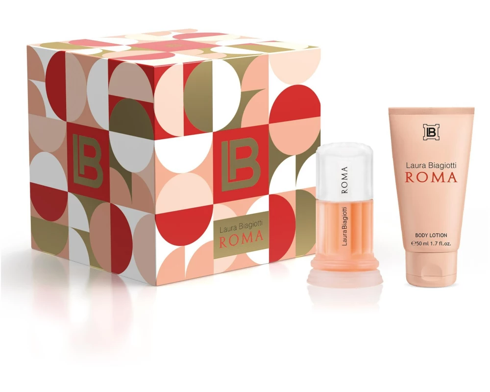 Laura Biagiotti Roma Duft-Geschenkset für Damen mit Körpercreme