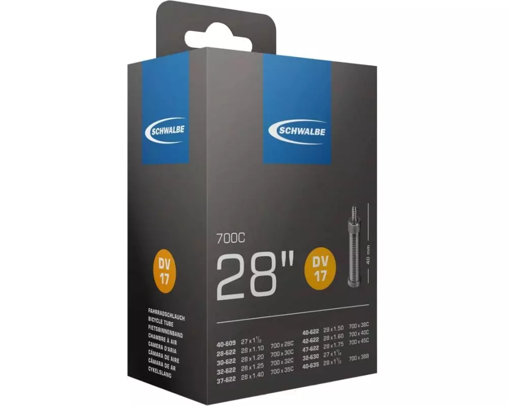 Schwalbe Fahrradschlauch DV 17 Dunlop 27 "/28 "