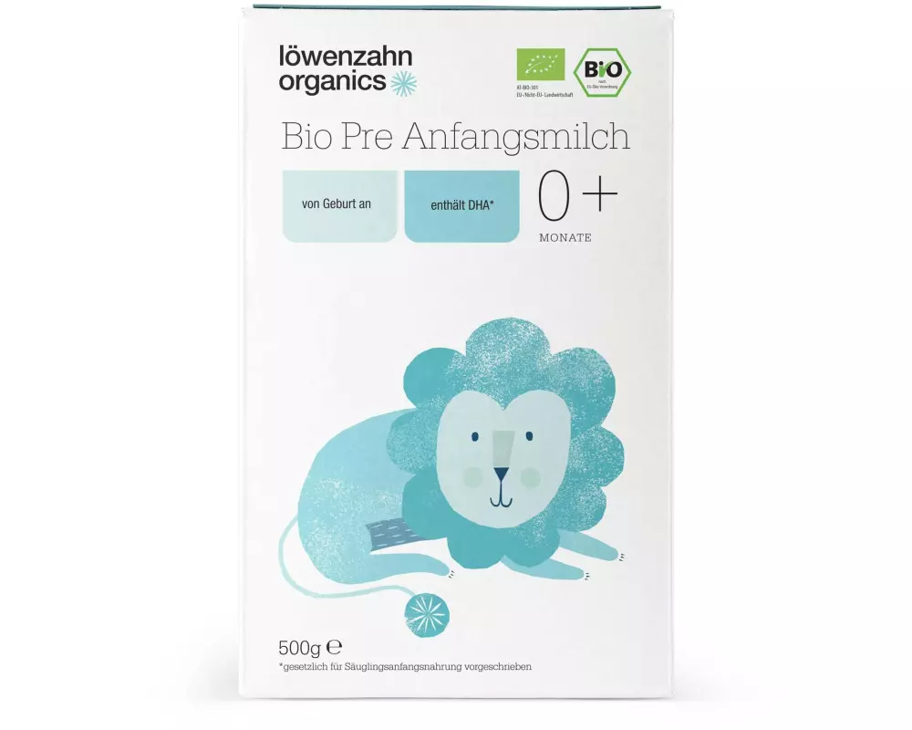 löwenzahn organics Anfangsmilch Bio Pre 500 g