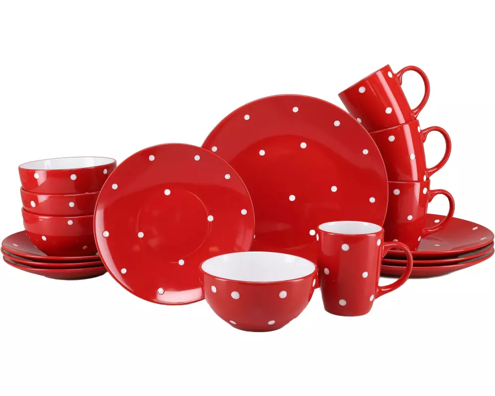 creaTable Teller-Set Mehrfarbig