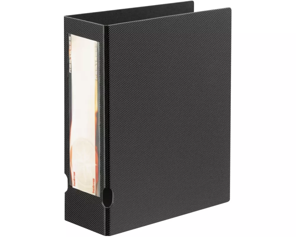 Kolma Zeigebuch Restless A4 XL 8 cm, Schwarz