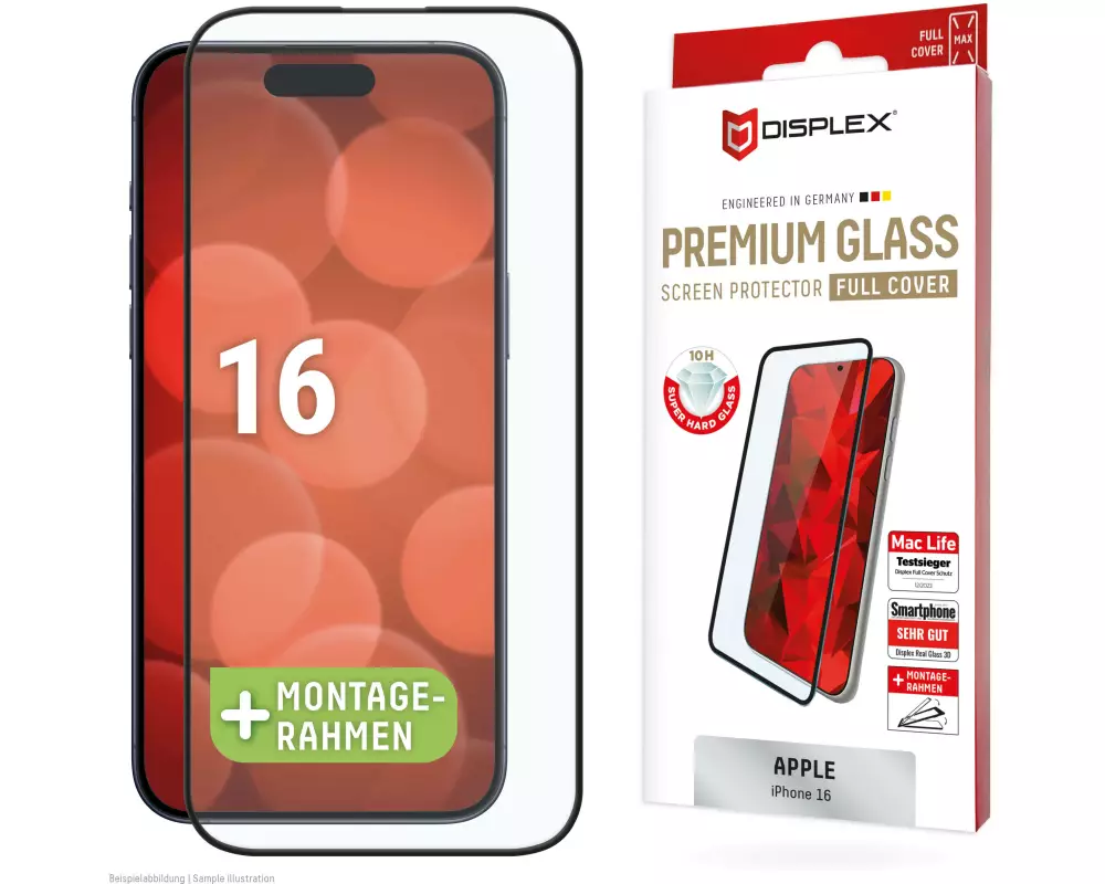Displex 02014 Display-/Rückseitenschutz für Smartphones Klare Bildschirmschutzfolie Apple 1 Stück(e)