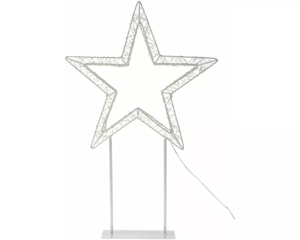 COCON LED-Stern 3D, Metall, gross