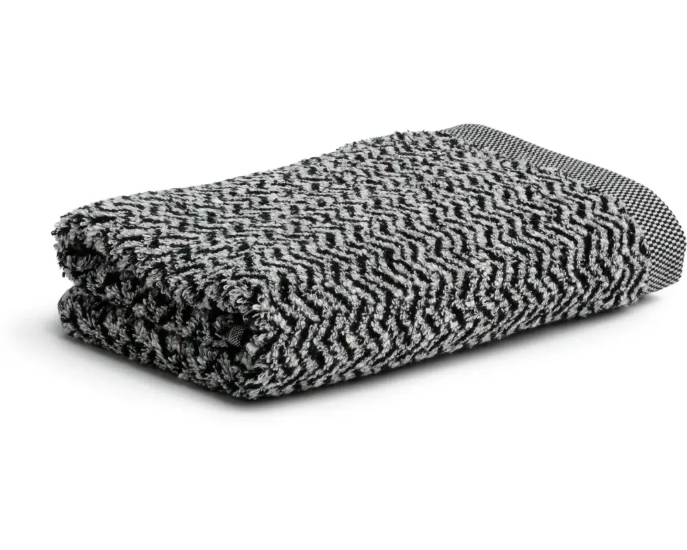 Möve Handtuch Brooklyn 50 x 100 cm, Schwarz